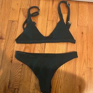 Hunter Green Bikini Set